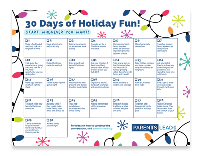 30-Day of Holiday Fun